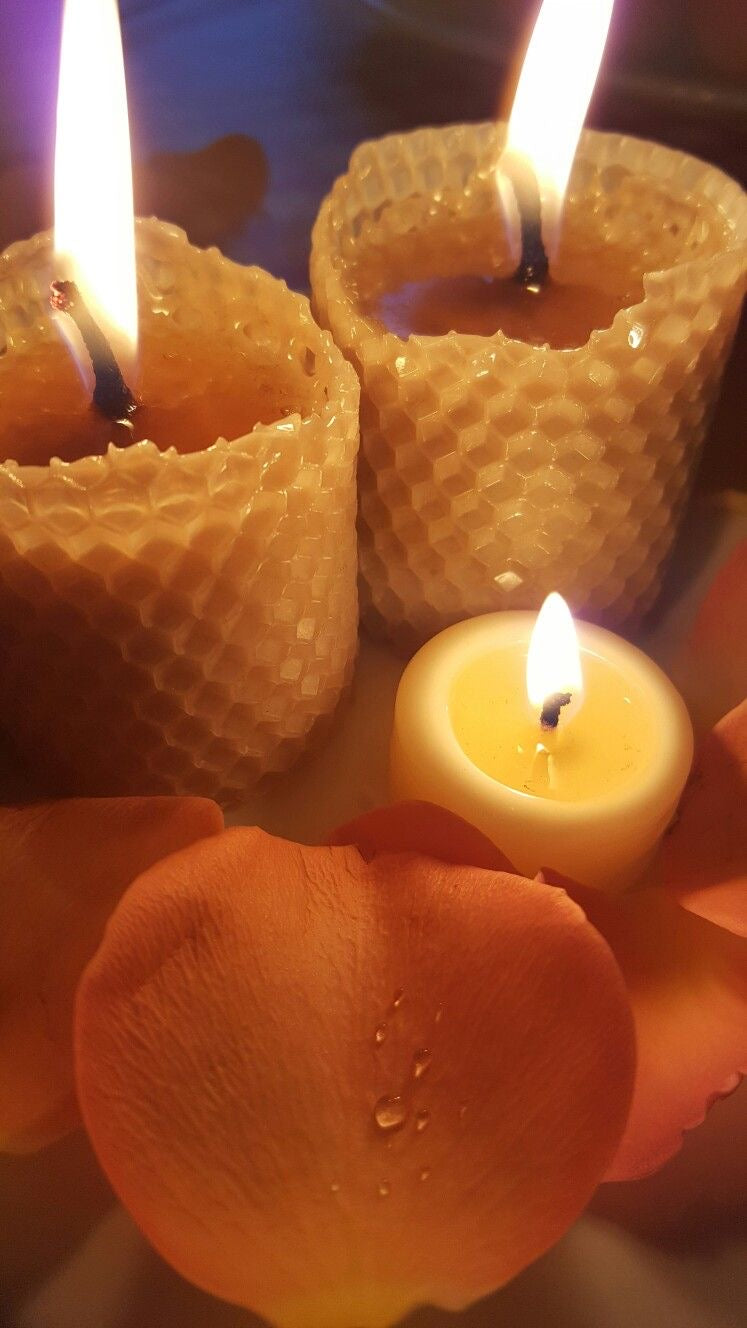 🍯✨ Vela cera de Miel (individual)