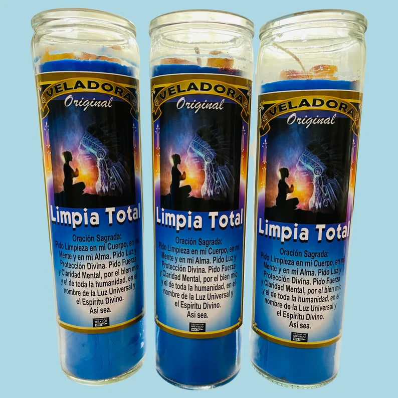 Limpia Total veladora